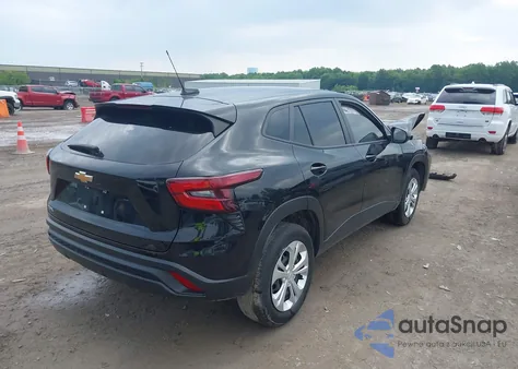 2024 Chevrolet Trax Fwd Sp из США, поврежденный, VIN KL77LFE21RC231873